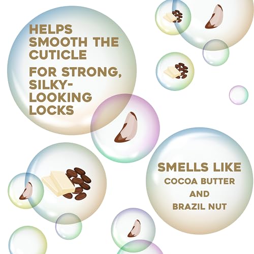 OGX Brazilian Keratin Therapy Shampoo for Shiny Hair, Sulfate-Free, with Coconut Oil and Avocado Oil, 13 Fl Oz